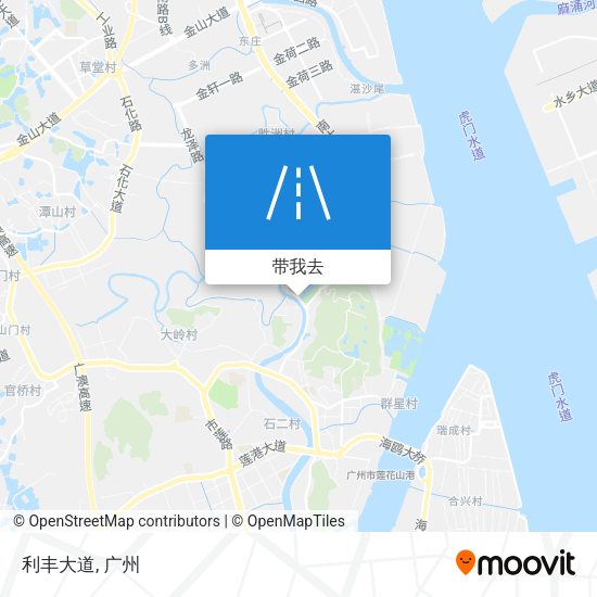 利丰大道地图