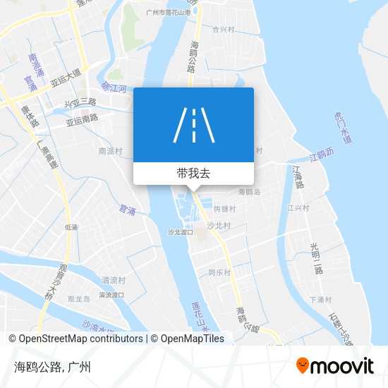 海鸥公路地图