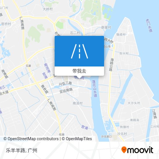 乐羊羊路地图