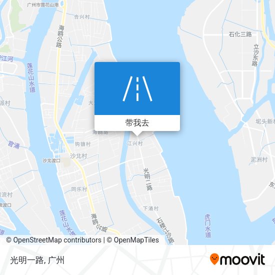 光明一路地图