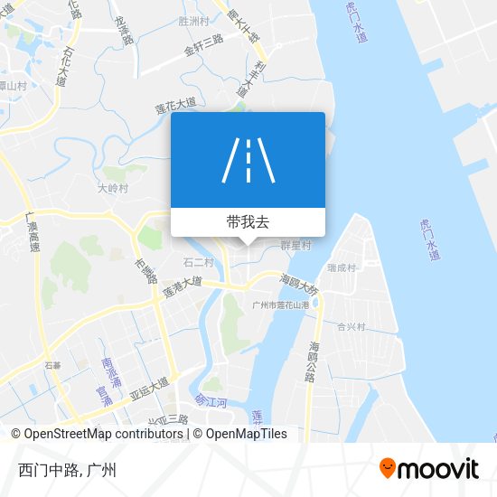 西门中路地图