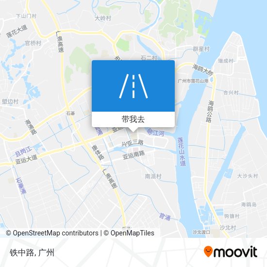 铁中路地图