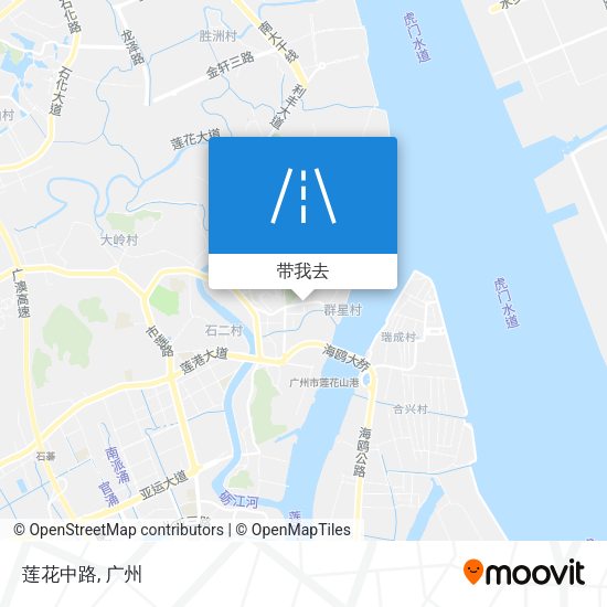 莲花中路地图