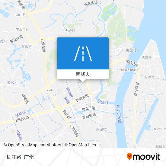 长江路地图