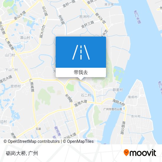砺岗大桥地图