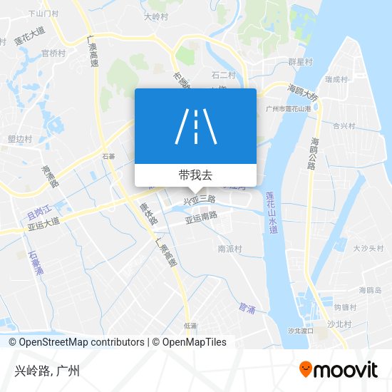 兴岭路地图
