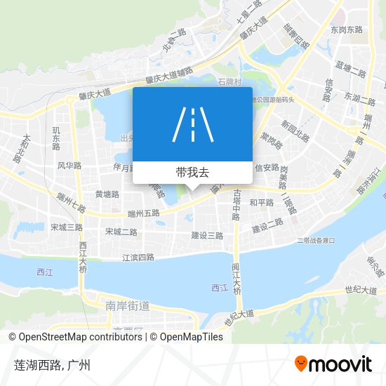 莲湖西路地图