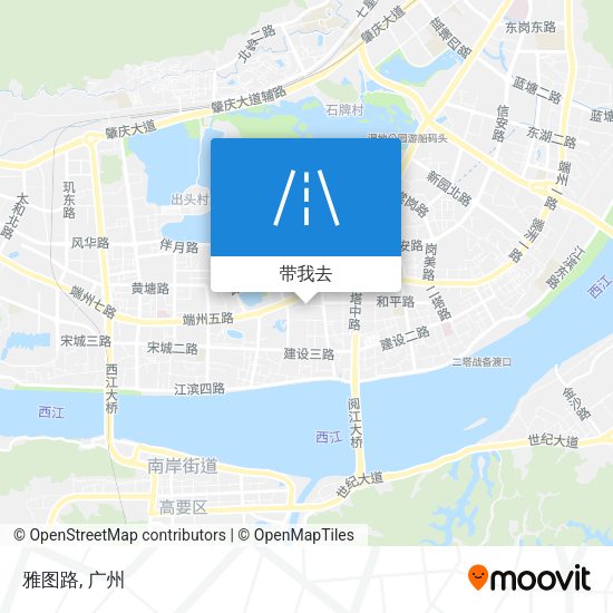 雅图路地图