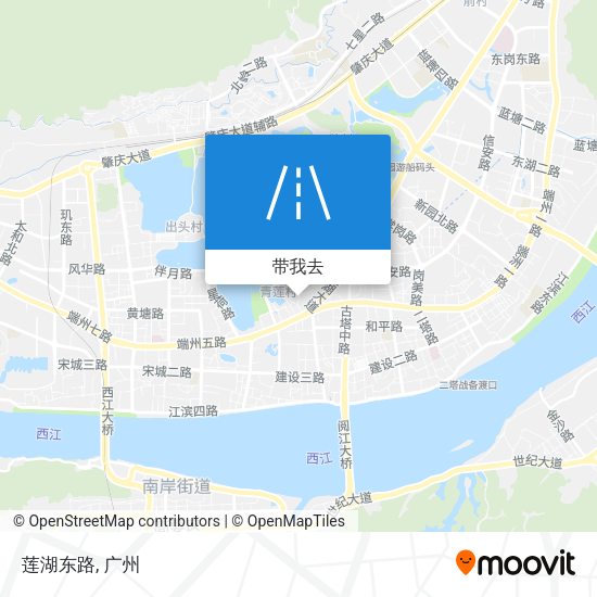 莲湖东路地图