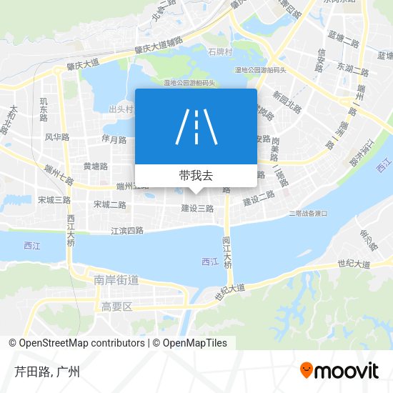 芹田路地图