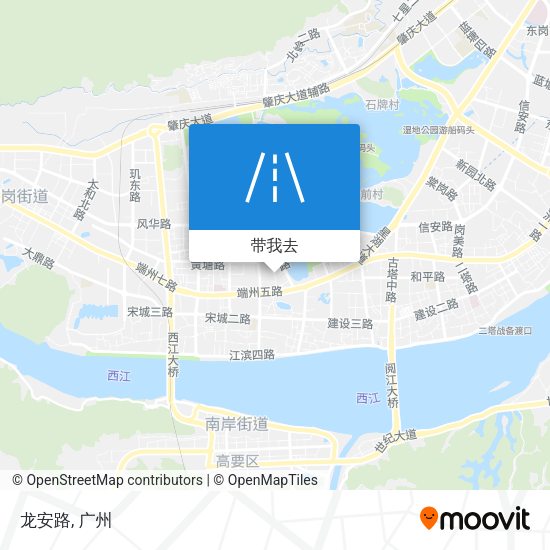 龙安路地图