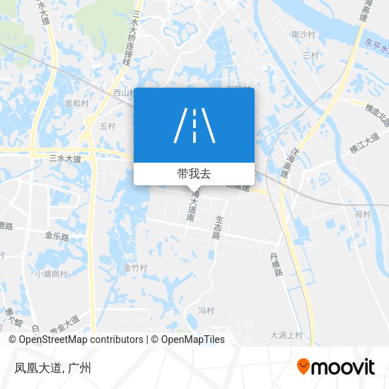 凤凰大道地图