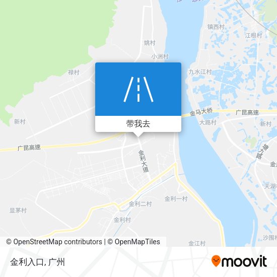 金利入口地图