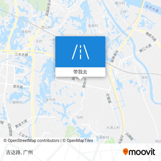 吉达路地图