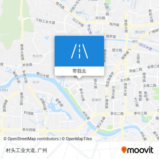 村头工业大道地图