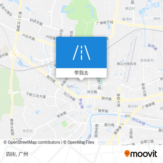 四街地图