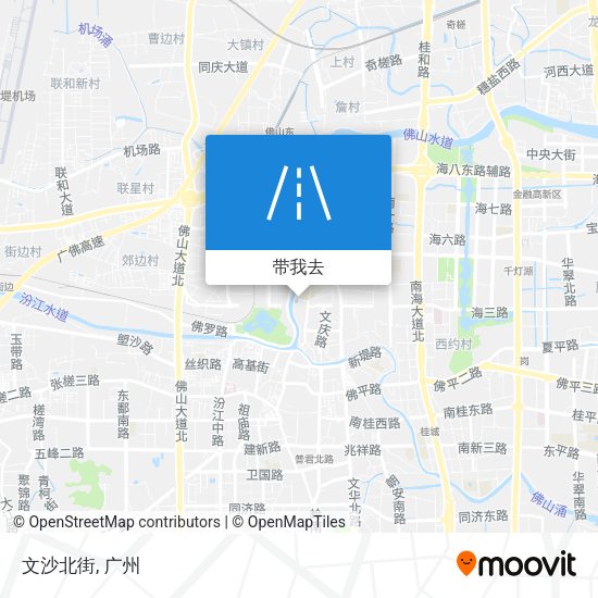 文沙北街地图