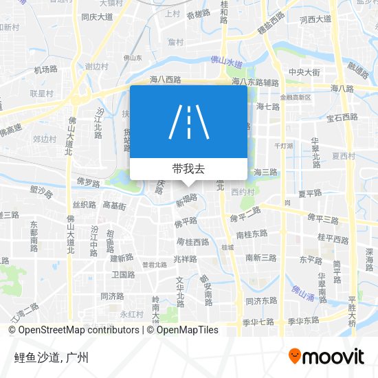鲤鱼沙道地图