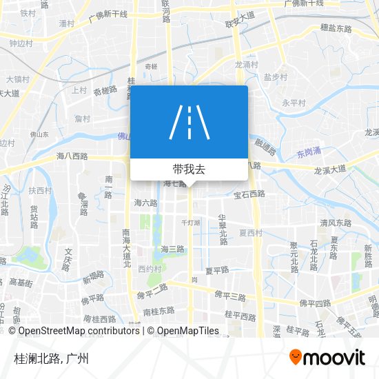 桂澜北路地图
