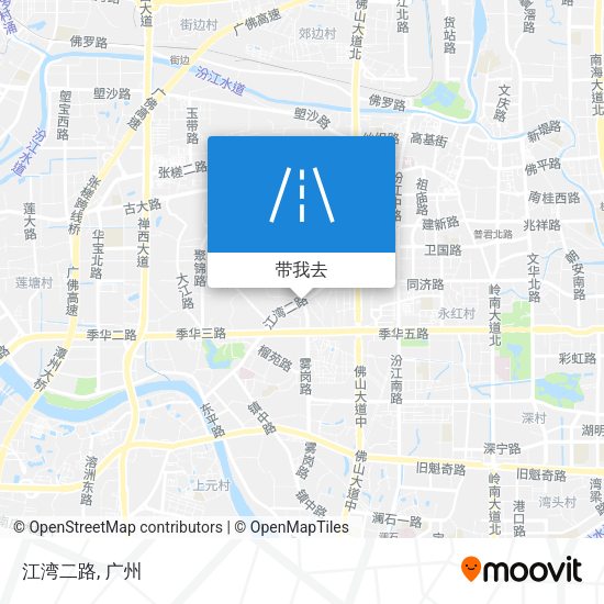 江湾二路地图