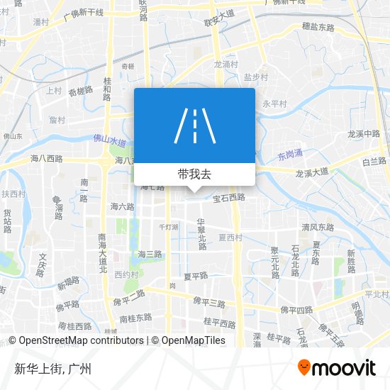 新华上街地图