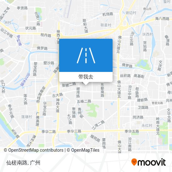 仙槎南路地图