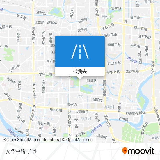 文华中路地图