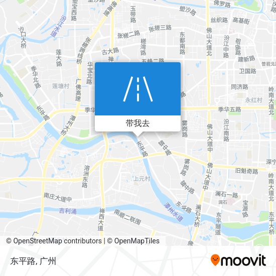 东平路地图