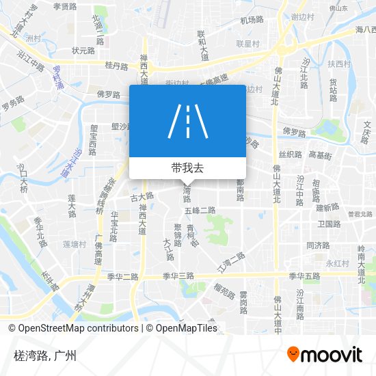 槎湾路地图