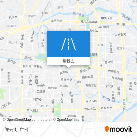 迎云街地图