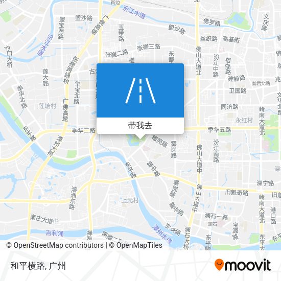 和平横路地图