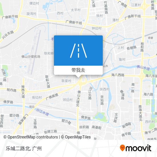 乐城二路北地图