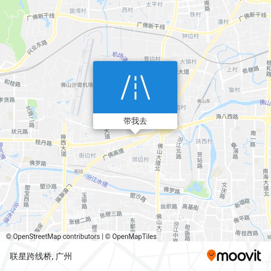 联星跨线桥地图