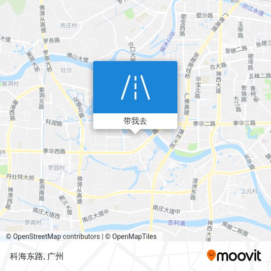 科海东路地图