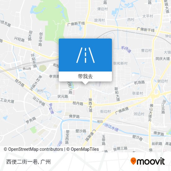 西便二街一巷地图