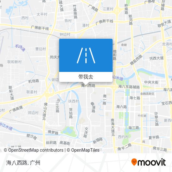 海八西路地图