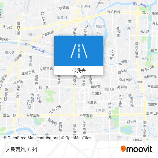 人民西路地图