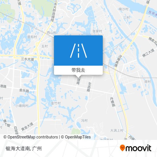 银海大道南地图