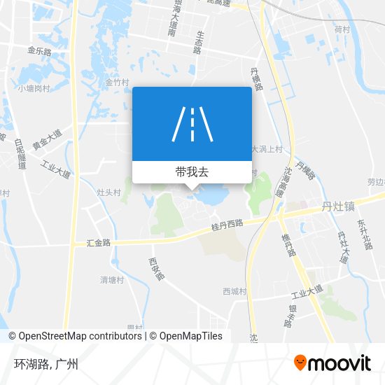 环湖路地图