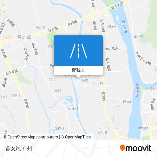 鼎安路地图