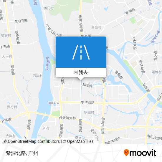 紫洞北路地图