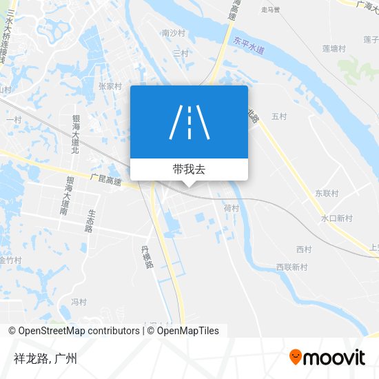 祥龙路地图