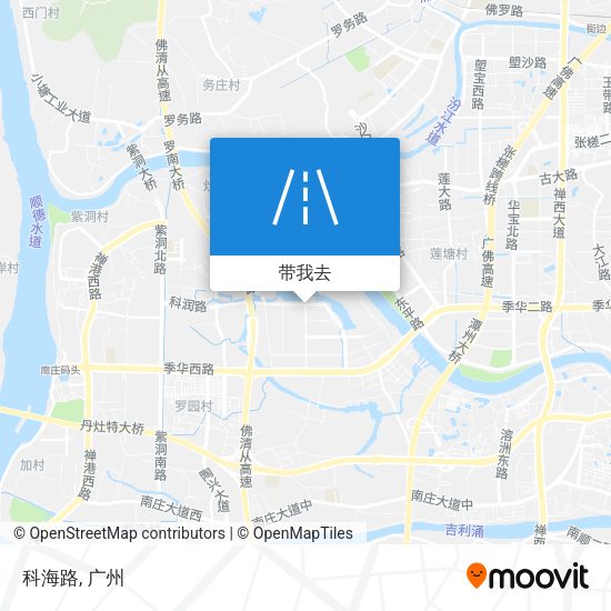 科海路地图
