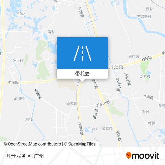 丹灶服务区地图