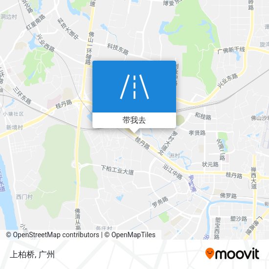 上柏桥地图