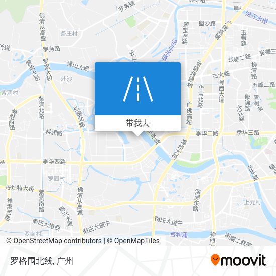 罗格围北线地图