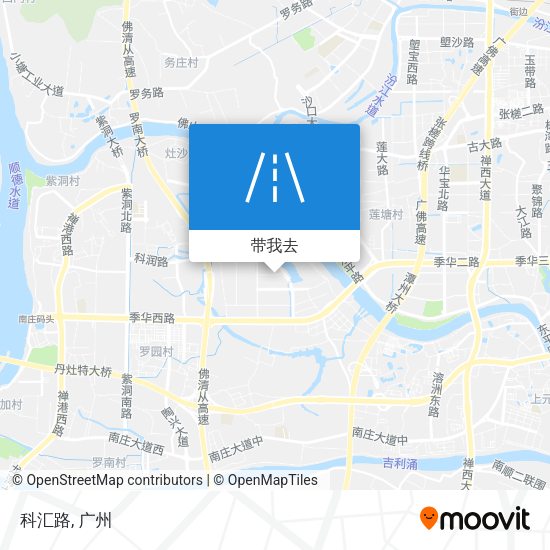 科汇路地图