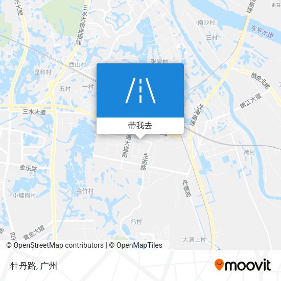 牡丹路地图