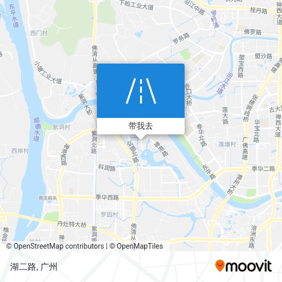 湖二路地图