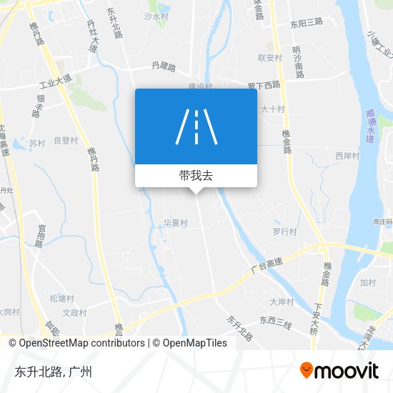 东升北路地图
